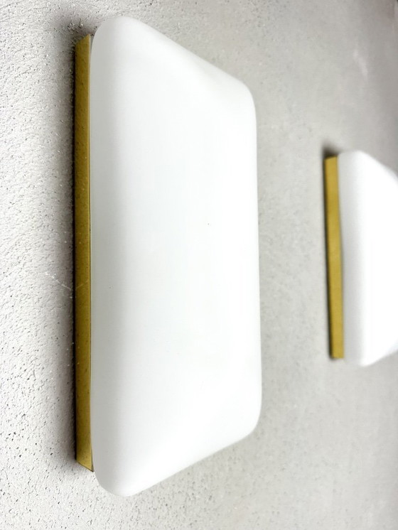 Image 1 of Paire d'appliques murales vintage