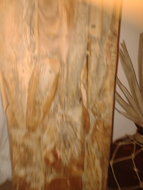 Image 1 of Zwei handgefertigte Hartholzmöbel