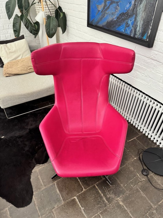 Moroso Fauteuil Take a Line for a Walk - Haberli – Leather (photo 7 of 11)