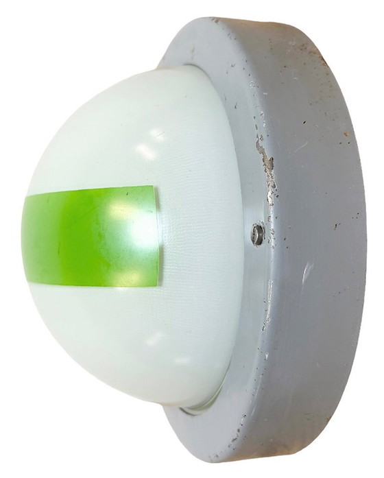 Image 1 of Vintage Emergency Wall or Ceiling Light, 1970s