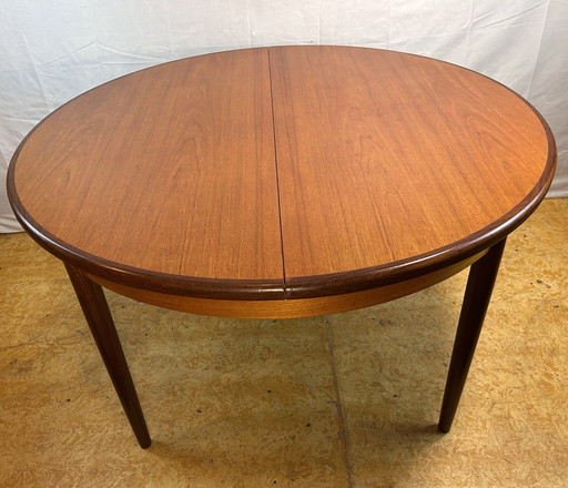 Mid Century Retro Vintage Teak Round Dining Table G-Plan 1960-1970 British Design Classic