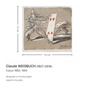 Claude WEISBUCH litho Voeux 1993
