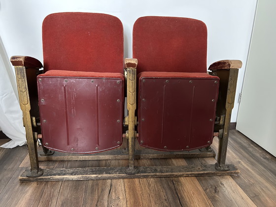 Image 1 of Retro-Kino-/Theaterstühle/-stühle