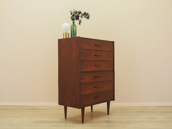 Image 1 of Kommode aus Palisanderholz, dänisches Design, 1970er Jahre, hergestellt in Dänemark