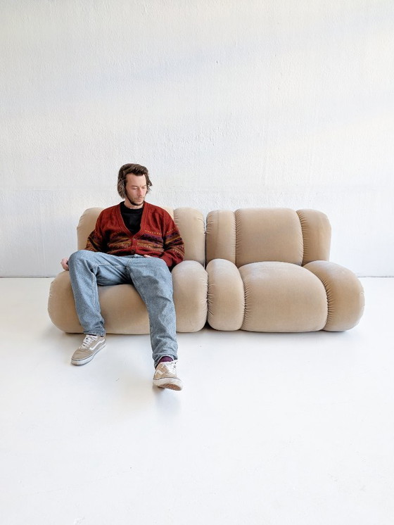 Image 1 of Ensemble de 2 fauteuils lounge « Velasquez » de Rino Maturi pour Mimo Padova, années 1970