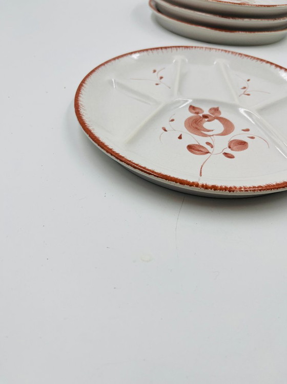 Lot de 4 Assiettes Saint-Amand Modèle Anna – Saint Amand, Vaisselle, Ceramic (photo 7 of 8)