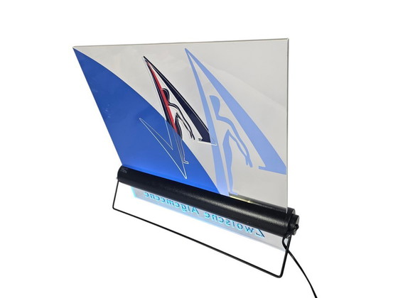 Image 1 of Litfaßsäule/Lampe – „Zwolsche Algemeene“ – Leuchtkasten – 1990er Jahre