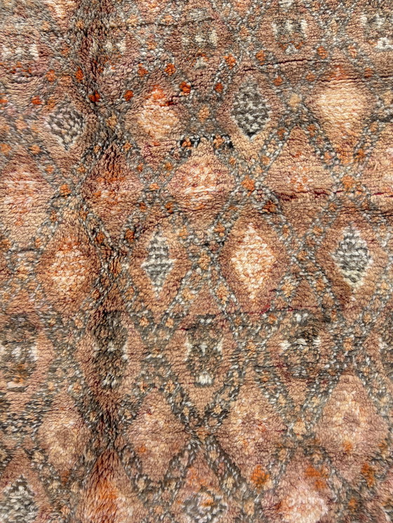 Image 1 of Boho Chic Marokkanischer Berberteppich aus Wolle