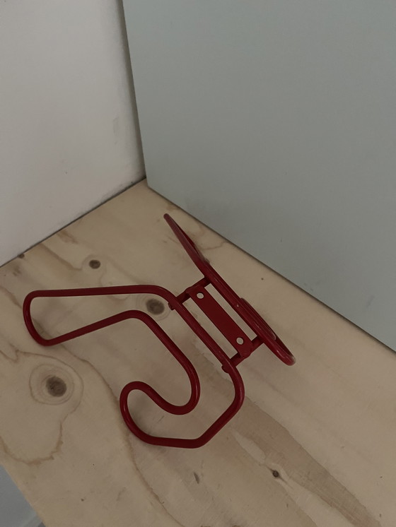 Image 1 of IKEA frän kapstok haak rood