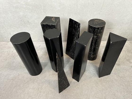 Image 1 of 8x forme geometriche antiche - metallo