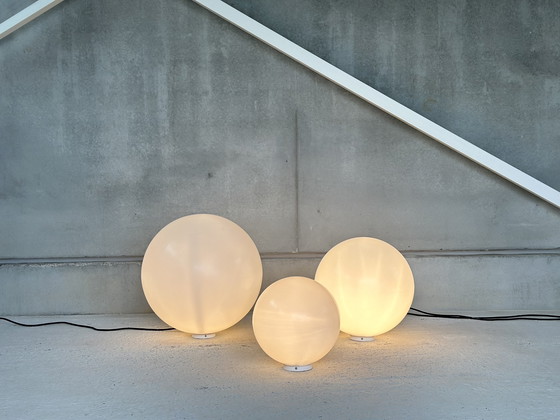 Image 1 of Set of three "Globo" floor lamps, by "Slide" Italy
