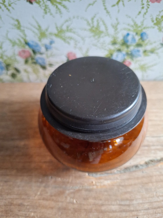 Set Van 5 Amber Glas Apothekerspotten – Keukenaccessoires, Plastic (photo 9 of 9)