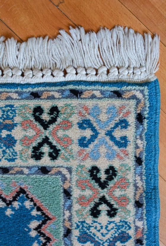 Tappeto Vintage Marocchino Annodato a Mano – Extra Supérieure – 130 × 70 cm – Tappeti, Lana (photo 4 of 6)