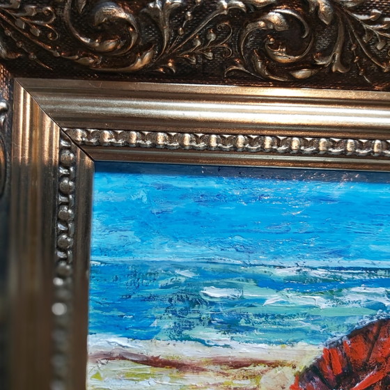 Image 1 of Naive painting on the beach 