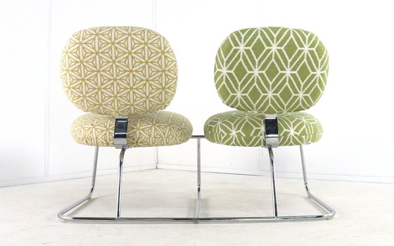 Image 1 of Artifort Vega canapé banquette vintage rembourré