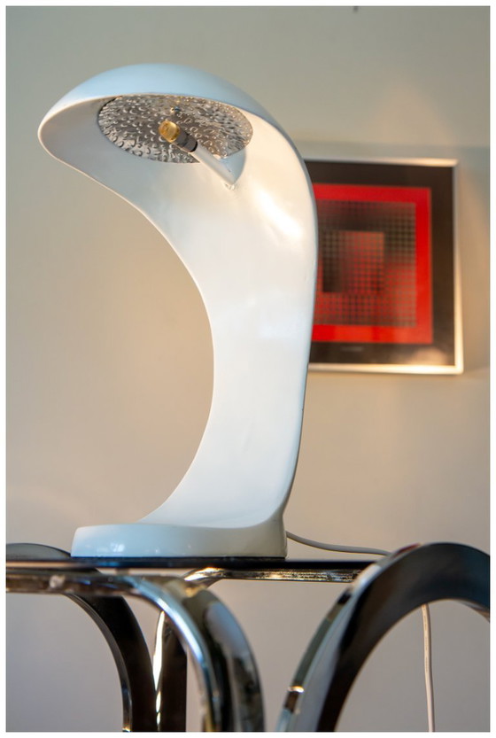 Image 1 of Lámpara Cobra, diseño años 70, La Chaise Longue edición 1980