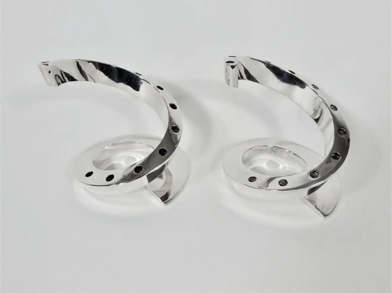 Image 1 of Bougeoirs Vintage • Bertil Vallien • Dansk Designs • Space Age • 1960