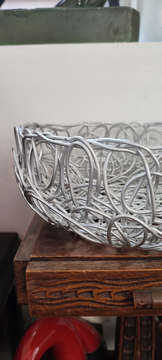 Signed Alessi "Blow Up" Fratelli Campana design bowl, Table accessories, Metal, Silver (photo 9 of 15)