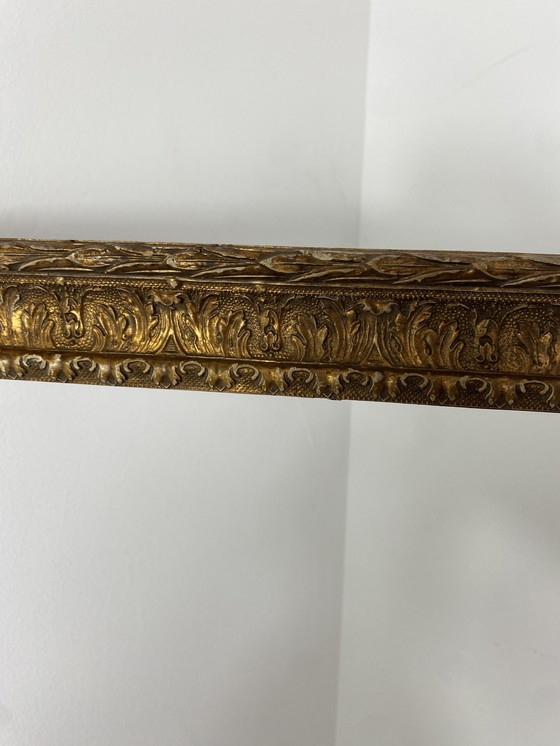 Image 1 of Antique Golden Wood Frame