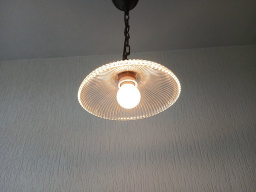 Suspension Holopane France - Art Déco