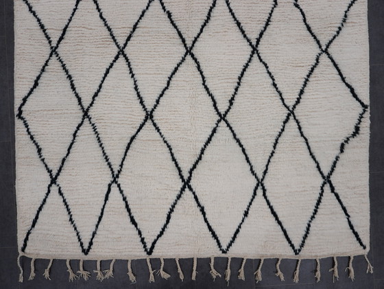 Image 1 of Tapis berbère - 323 Cm X 202 Cm - Laine blanche