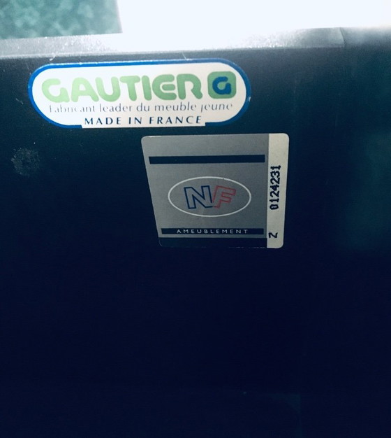 Image 1 of Kleiner Computertisch im Memphis-Stil von Gautier, Frankreich 1985