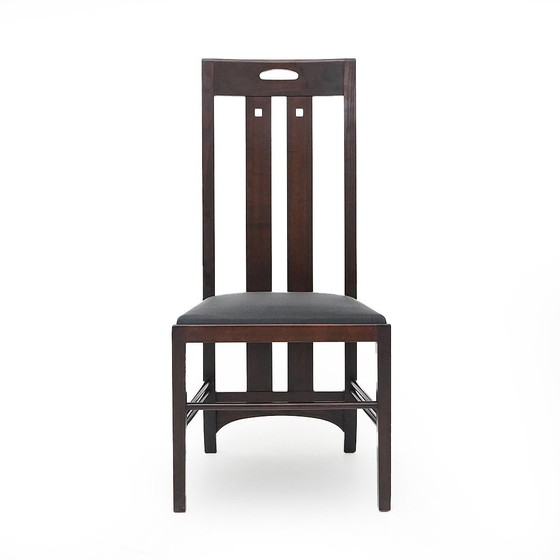 Image 1 of 6 ‘Ingram’ Chairs by Charles Rennie Mackintosh for Cassina, 1980s