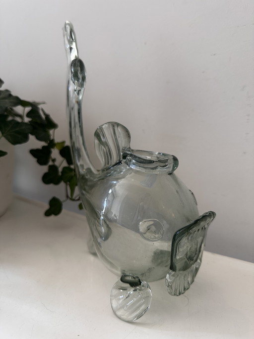 Ture Berglund design vase glass