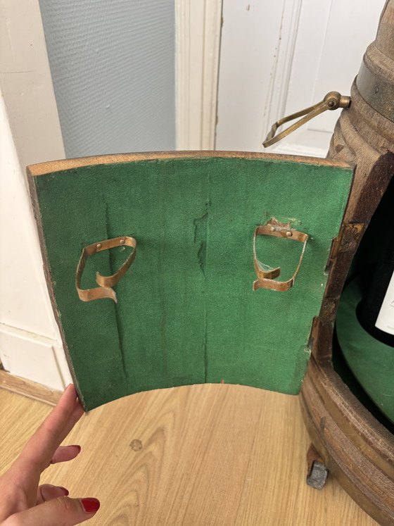 Image 1 of Antique Wooden Barrel Bar