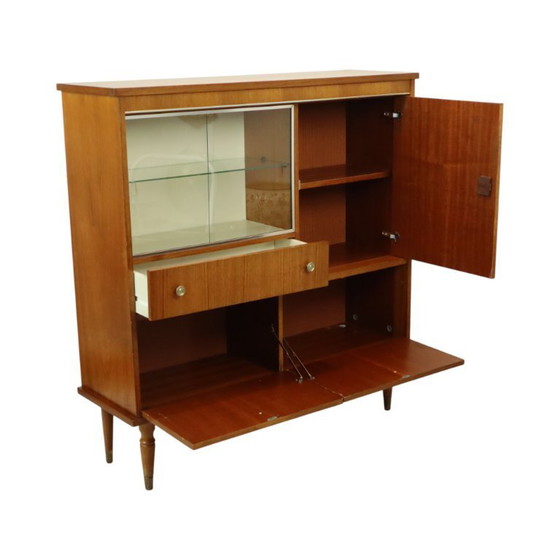 Image 1 of Credenza anni Sessanta - Mobile buffet impiallacciato teak