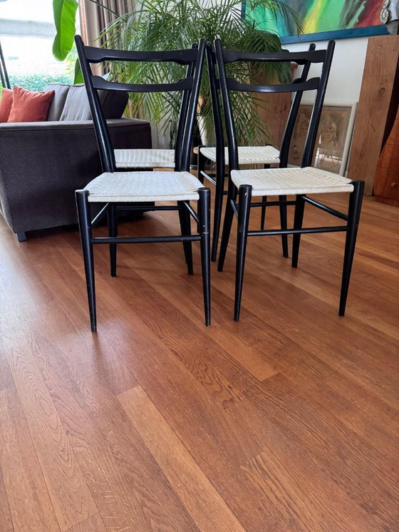 Image 1 of 4x Stühle aus den Sechzigerjahren