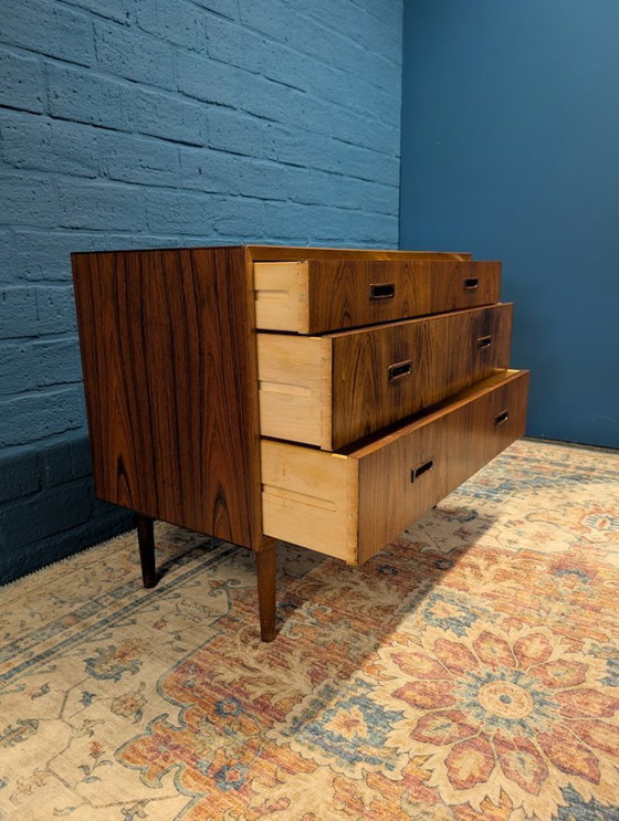 Image 1 of Commodes vintage | tables de chevet, Lyby Møbler, années 1960