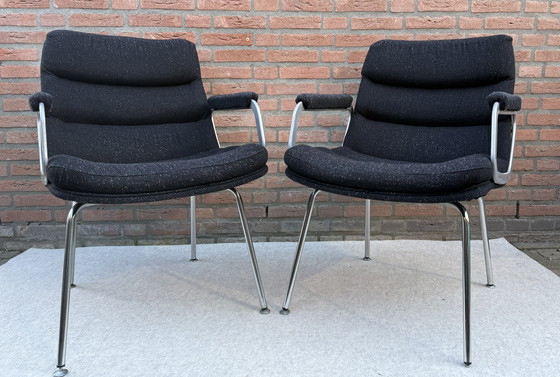 Image 1 of 2 x Chaises Vintage par Artifort par Geoffrey Harcourt