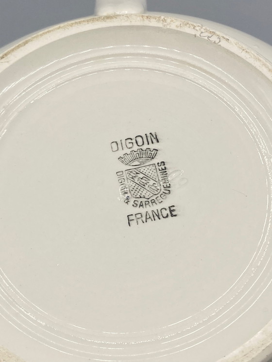 Vaso da notte in terracotta bianca – Digoin & Sarreguemines – Bianco semplice – Oggetti decorativi (photo 4 of 6)