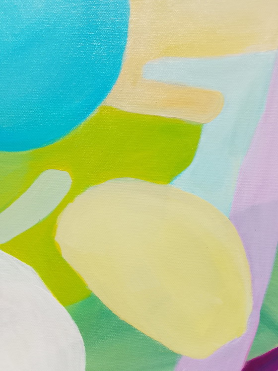 Acrylic painting #Homeberry 100x100cm – joart, Paintings & Drawings, Canvas (photo 8 of 15)
