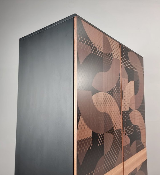 Image 1 of Vintage kledingkast, jaren 60