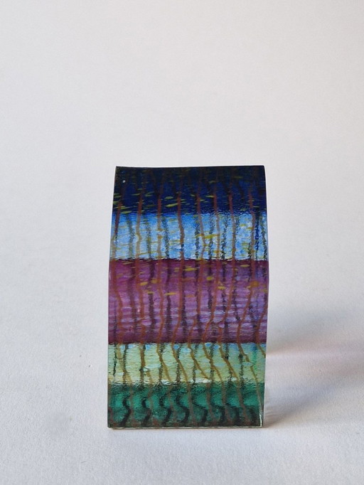 Kosta Boda - Mini scultura "Country Living" di Bertil Vallien - Firmata