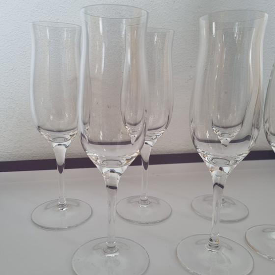 Image 1 of 6 St. Louis Kristall Champagnerflöten
