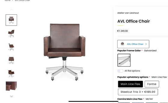 Image 1 of Lensvelt AVL Bürostuhl | Schreibtischstuhl