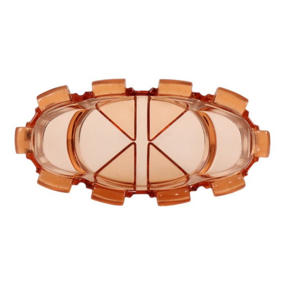 Art Deco Schaal Jardinière Stolze Hermanova Kubistisch – Plantenbak, Glass (photo 9 of 18)