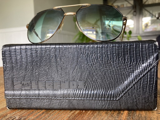 Gafas de sol Cazal chapadas en oro - Estilo vintage