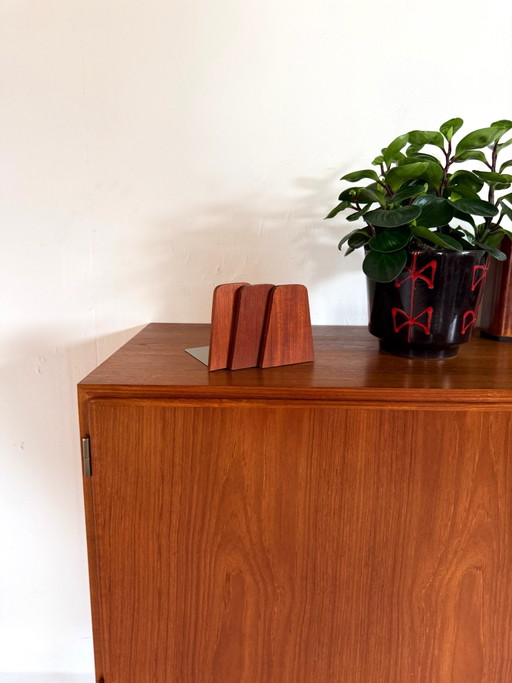 3x vintage teak bookends, Kai Kristiansen ‘60