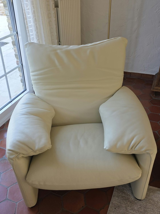Cassina - maralunga 3 delig leer – Zithoek (photo 6 of 12)
