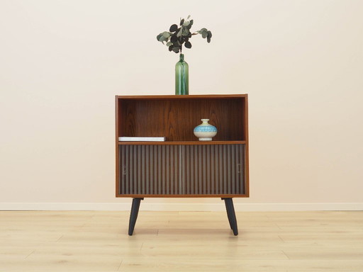 Libreria in teak, design danese, anni '70, prodotta in Danimarca.