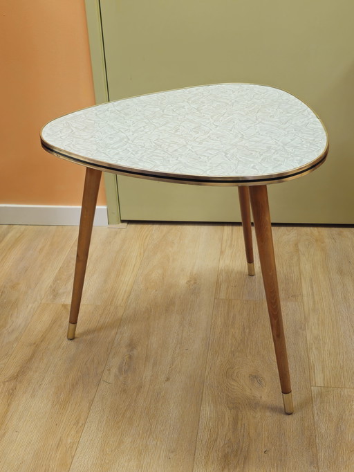 Vintage Formica Coffee Table Side Table Plant Table