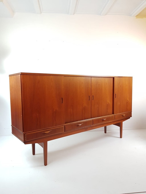 Danish Highboard Teak | Wall Cabinet Danish Design