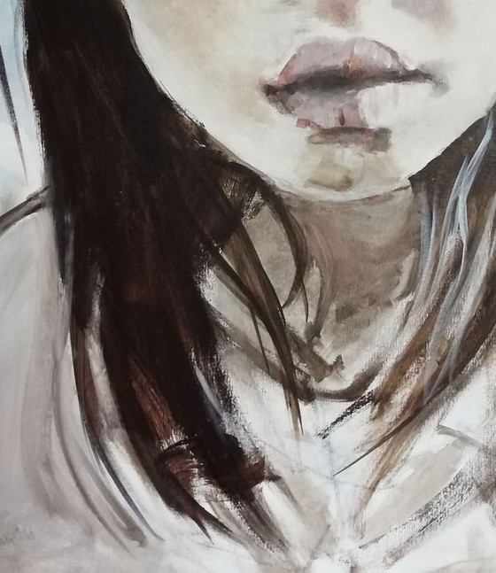 Image 1 of Refugee Girl par Manu de Mey