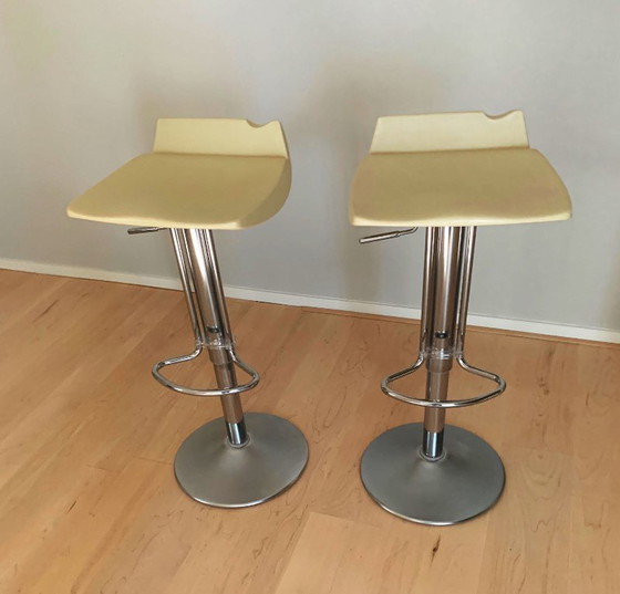 Image 1 of Two comfortable bar stools