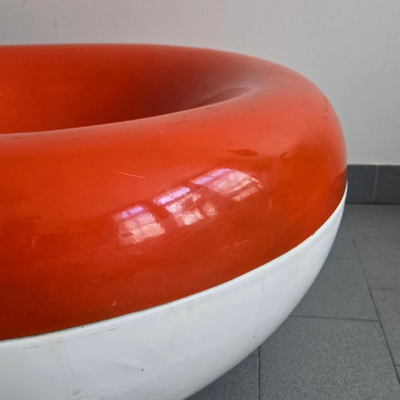 Image 1 of Vintage 1960s swing chair by Charles Zublena, Les Plastiques de Bourgogne, 1960s