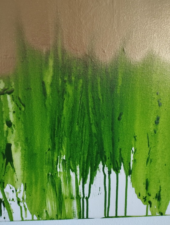 Image 1 of Natia Antadze Abstract Composition 90x90 cm